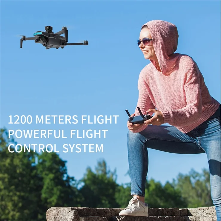 SG107MAX2 Brushless Motor 4K HD RC Aircraft 360 Obstacle Avoidance Drone 4-Axis Aerial Photo Electric Airplane Toy, Dual Batteries