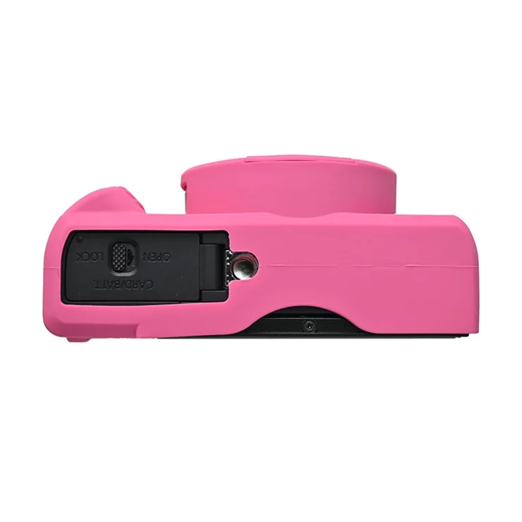 For Canon G7 X Mark III Protective Case Dust-Proof Silicone Camera Cover - Rose