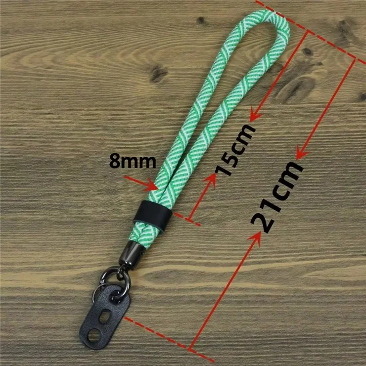 0.8 x 21cm Nylon Wrist Strap for Micro SLR Cameras Anti-Lost Portable Safety Hand Strap - Purple