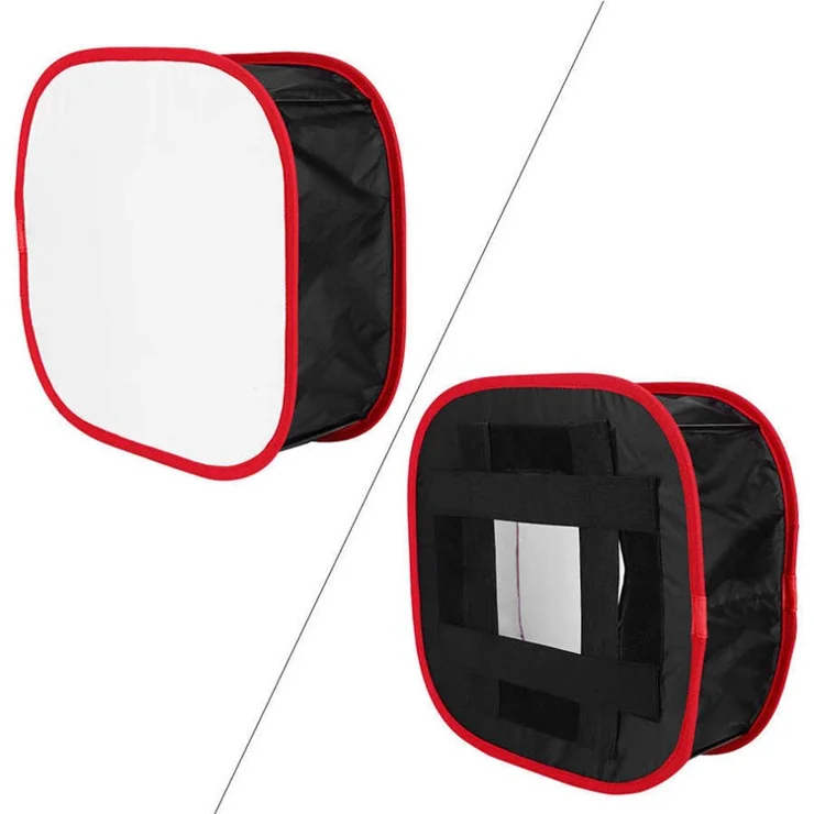 Universal Photo Studio Foldable Collapsible Square Softbox Diffuser for LED Lamp Flash Light