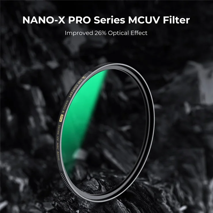 Filtre UV MCUV Nano-X Imperméable Pour Objectif Photo - Protection Haute Transmission 58mm - 8