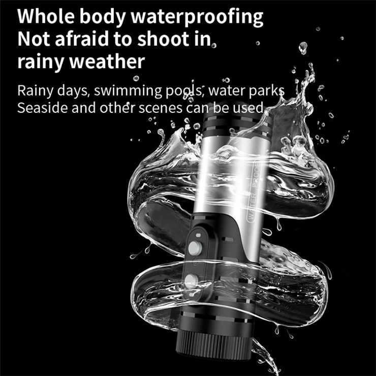 H68A Bike Motorcycle Helmet Camera HD 1080P WiFi Flashlight Camera Waterproof Sports DV Camera - Gold