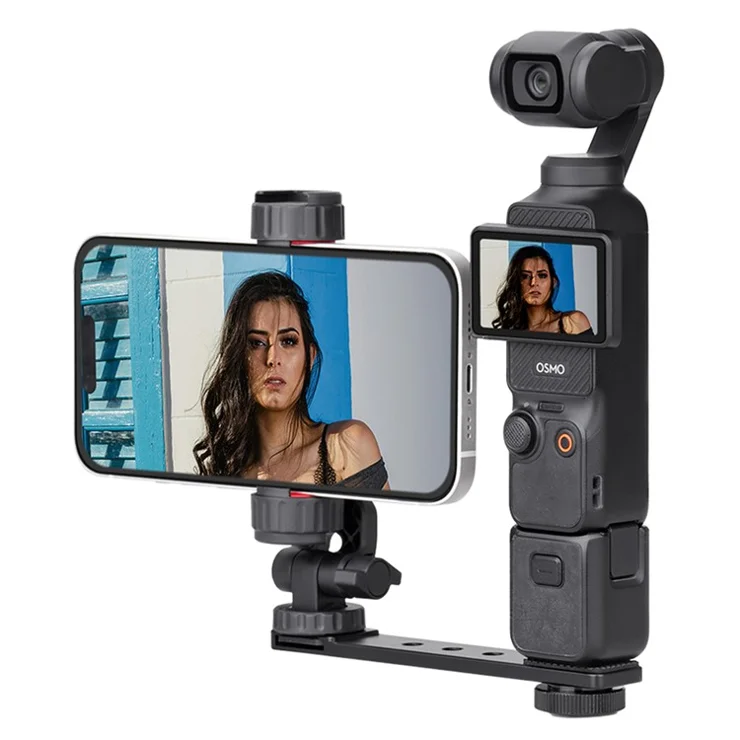 BRDRC For DJI Osmo Pocket 3 Phone Holder Mount Set with Expandable Board