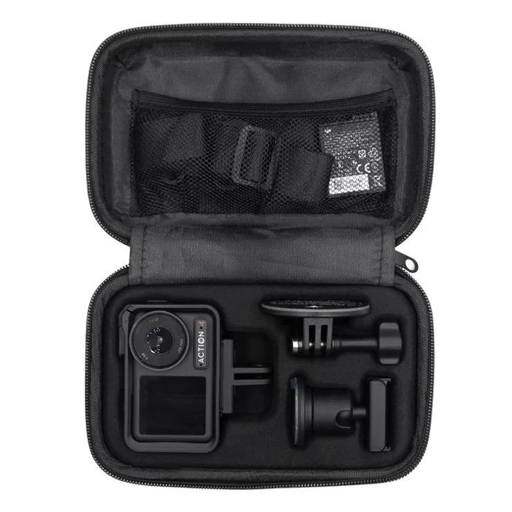 WOKEMA Father&I Osmo Camera 5 Pro Len Action 4 Action 3 Accessories &Adhesive Mount&Stick Thread Only Carry-ing Protective Case Hard