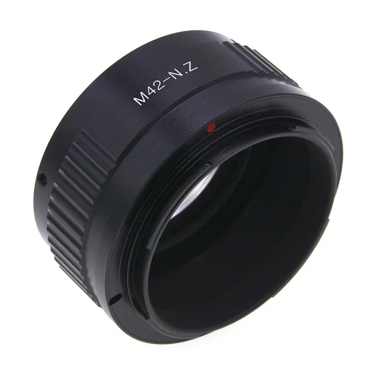 Lens Mount Adapter Lens Converter Ring Compatible with M42 to Nikon Z6 Z7