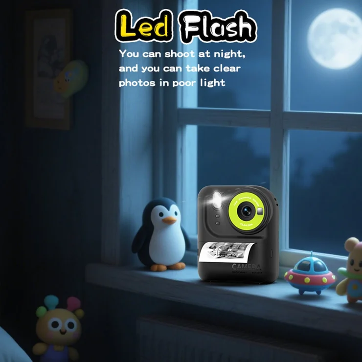 Macchina Fotografica Bambini Istantanea, Fotocamera - Foto 10