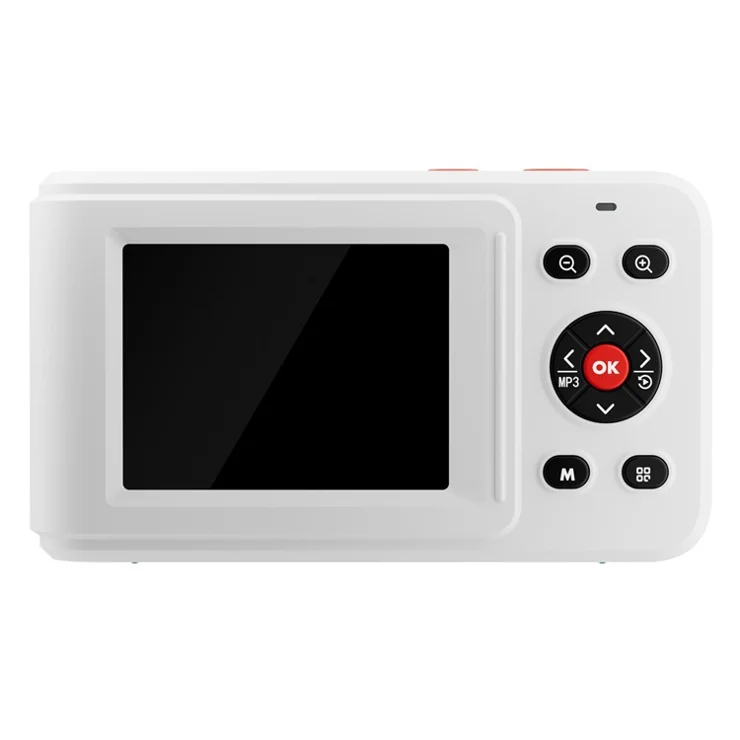 XJ01 2.5K Digital Camera 72MP 16X Digital Zoom Autofocus Video Vlogging Camera with 2.4 inch Screen - White