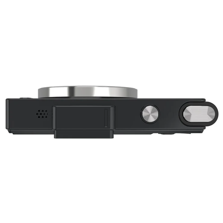 H18 2.8 Inch IPS HD Digital Camera Dual Lens Entry Level CCD Camera with 32G Memory Card + Card Reader - Black