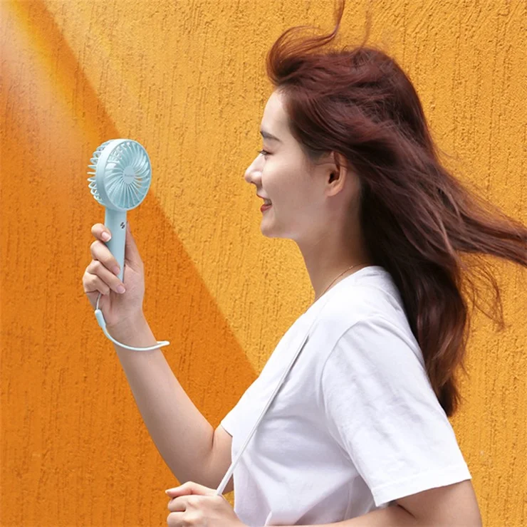 YOOBAO Y-F3S 3000mAh Handheld Fan Portable Mini Cooling Fan with Removable Base - Green