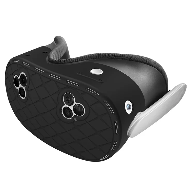 Silicone Case Set for Meta Quest 3S VR Headset, Controllers Protective Cover - Red
