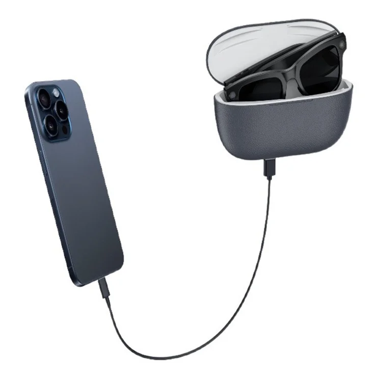 Lunettes Intelligentes Avec Caméra 4K HD Sony, AI, Bluetooth - Étanches, Assistant Vocal, Neuf
