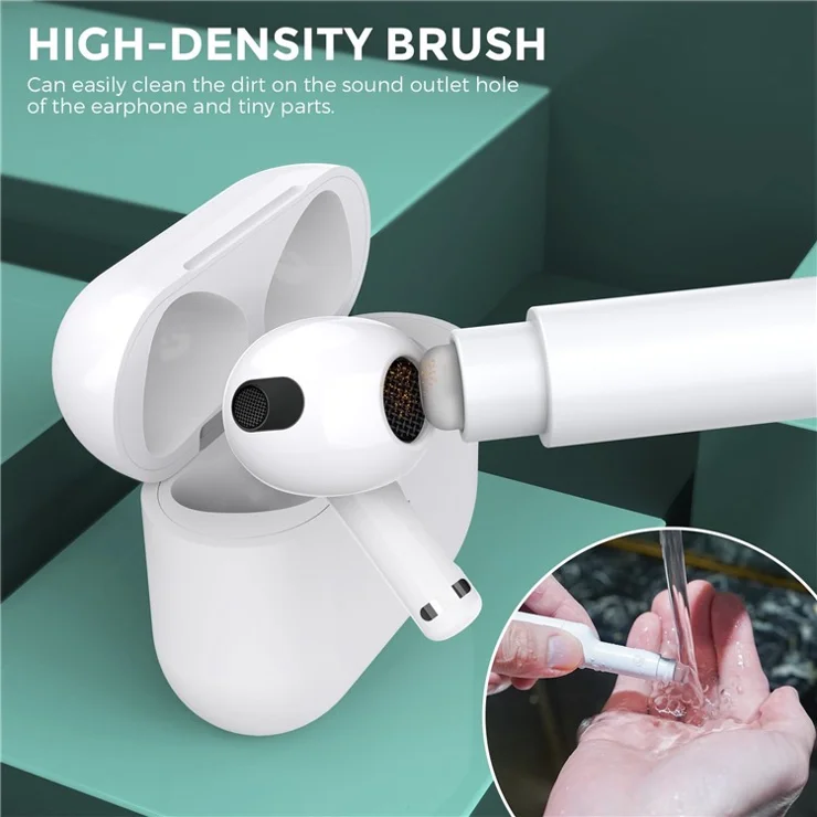 AHASTYLE WG83 Multifunction Bluetooth-compatible Headset Cleaning Pen Wireless Earphone Dirt Removal Brush Cleaning Tool