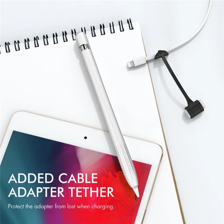AHASTYLE PT93 Silicone Case for Apple Pencil (1st Generation), Stylus Pen Sleeve Skin-touch Capacitive Pen Cover - Transparent