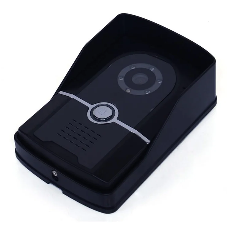 701FG12 Tuya App 2Pcs 7-inch WiFi Indoor Monitor + 1Pc 1080P Door Bell HD Camera, EU Plug