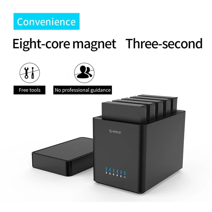 ORICO 3.5インチ HDDケース (5台) DS500C3 Amazon.co.jp: ORICO 3.5インチ HDDケース 5ベイ USB3.0接続