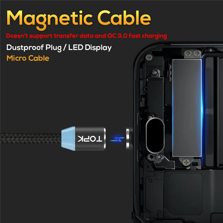 Topk AM23 Нейлоновая Плетена Черный