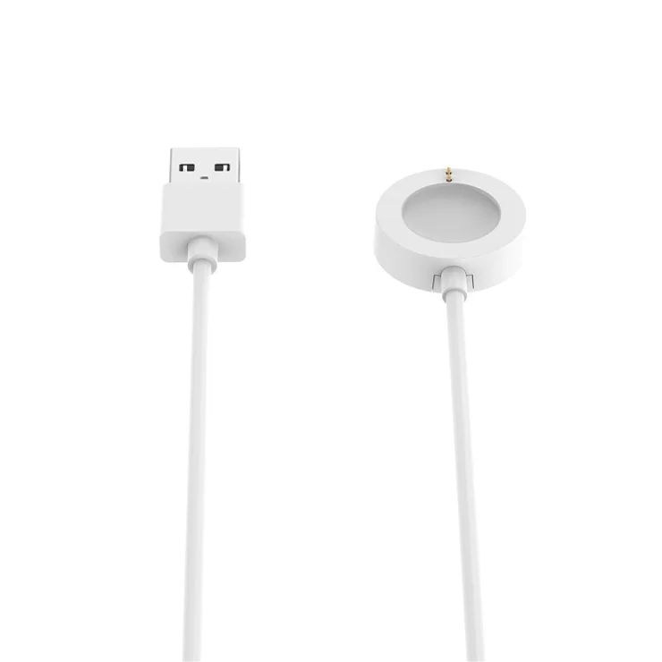 USB Magnetic Charging Cable 1m Dock Cable Adapter for Fossil Gen 4 Gen 5 Watch - White