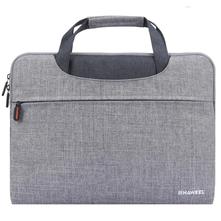 HAWEEL Waterproof Shockproof Oxford Sleeve Case Handbag for 15-inch Laptops/Tablets - Grey