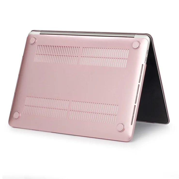 Two-piece Classic Plastic Protection Cover for MacBook Air 13.3" Retina Display A2337 M1 (2020)/Air 13.3'' Retina Display A2179 (2020)/Air 13.3-inch (2019) (2018) A1932 - Rose Gold