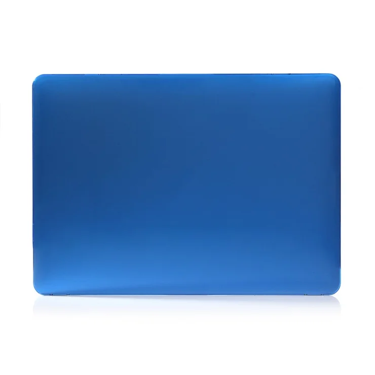 Front and Back Crystal Clear Protective Cover for Macbook Pro 15.4-inch 2016 with Touch Bar (A1707) - Dark Blue