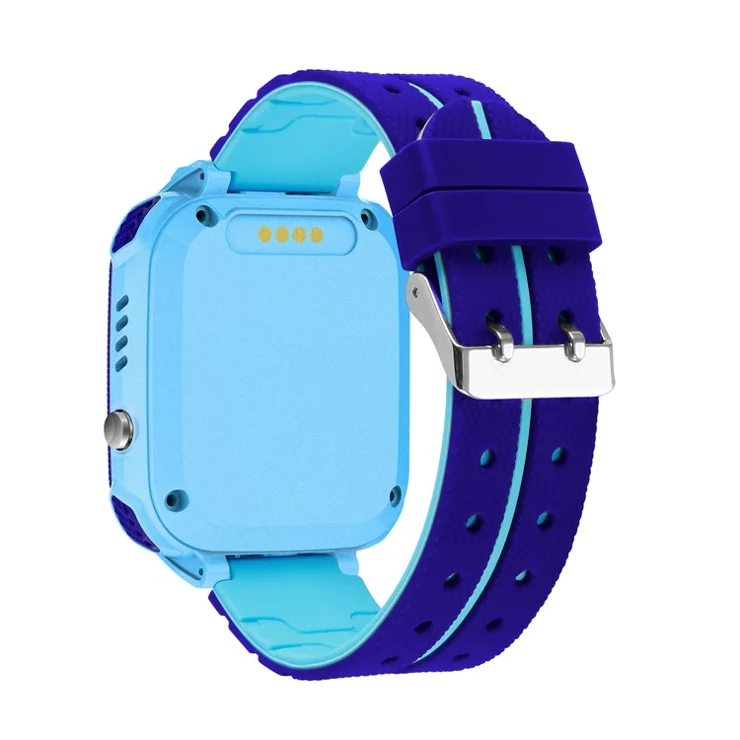Q12 1.44-inch Touch Screen IP67 Waterproof Smart Watch Multifunction Children Positioning Wrist Watch Bracelet - Blue