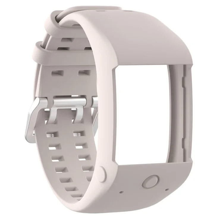 Soft Silicone Wristband Strap for Polar M600 Smart Watch - Khaki