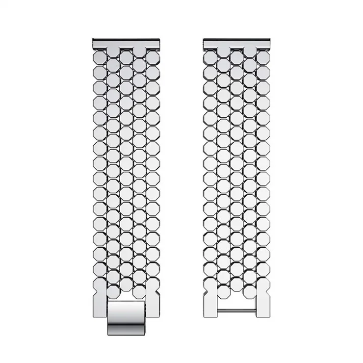 22mm Aluminium Alloy Bracelet Scales Watch Band for Huawei Watch GT/Honor Watch Magic - Silver