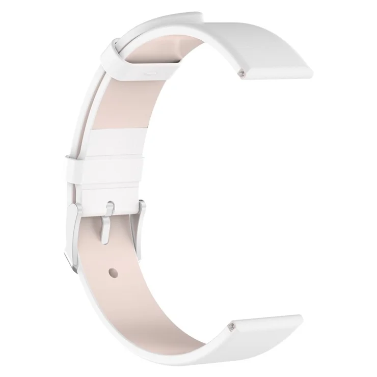 Genuine Leather Smart Watch Strap Replacement for Fossil Gen 5 - White