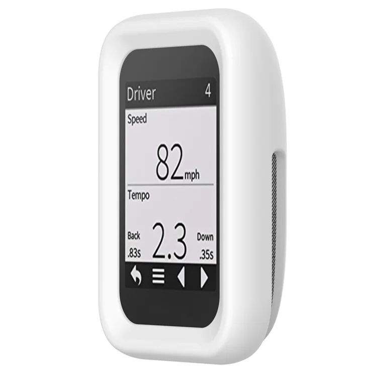 Soft Silicone Shell Case for Garmin Approach G30 Golf GPS - White
