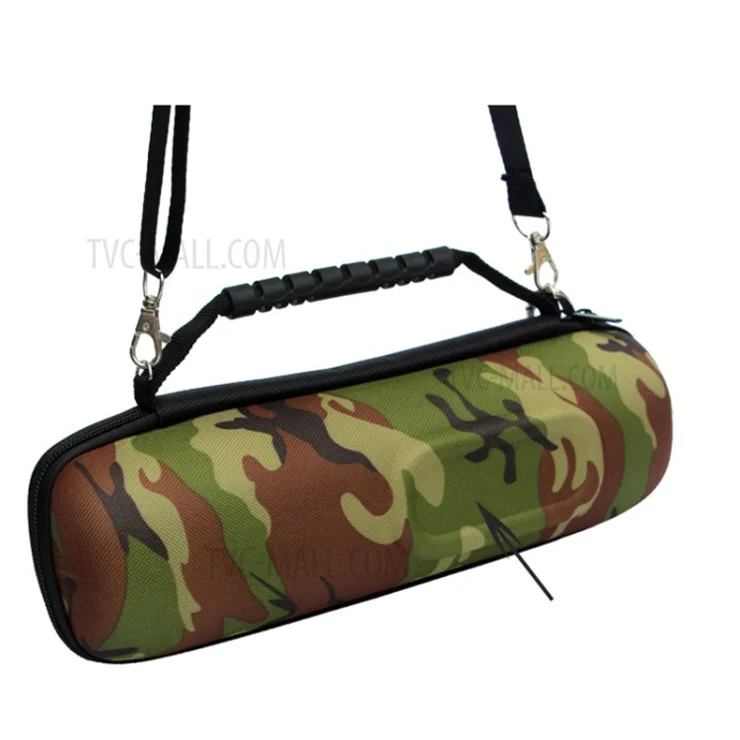 Portable Storage Case Bag Dirtproof Carrying Box Bag for JBL Charge5/JBL pulse4/JBL pulse3/JBL charge4 Bluetooth-compatible Speaker - Camouflage