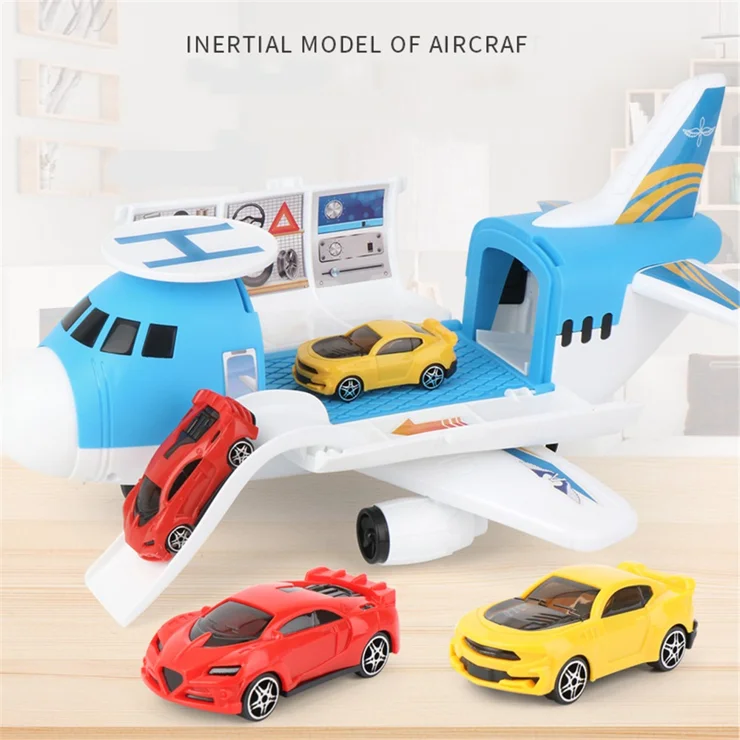 Children Early Education Airplane Model DIY Assembly Storage