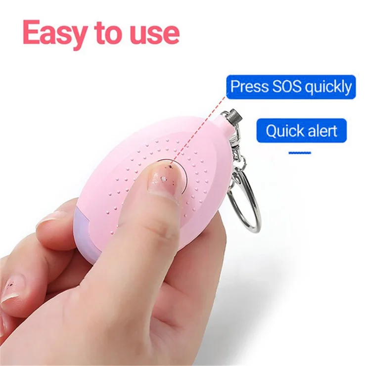 Safe Sound Personal Alarm Keychain 130db Self Defense Alarm