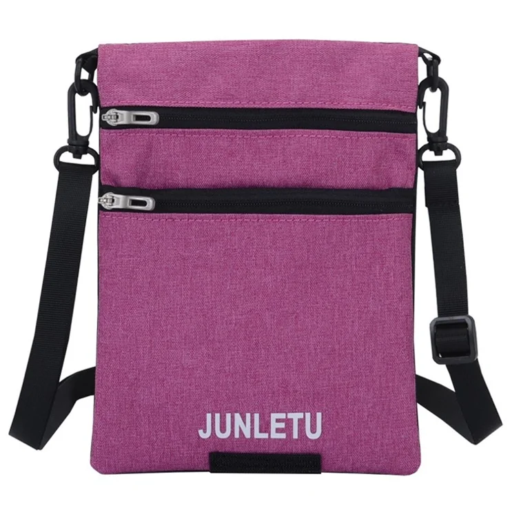 For Men Women Stash Passport Holder Travel Neck Wallet Pouch - Rose