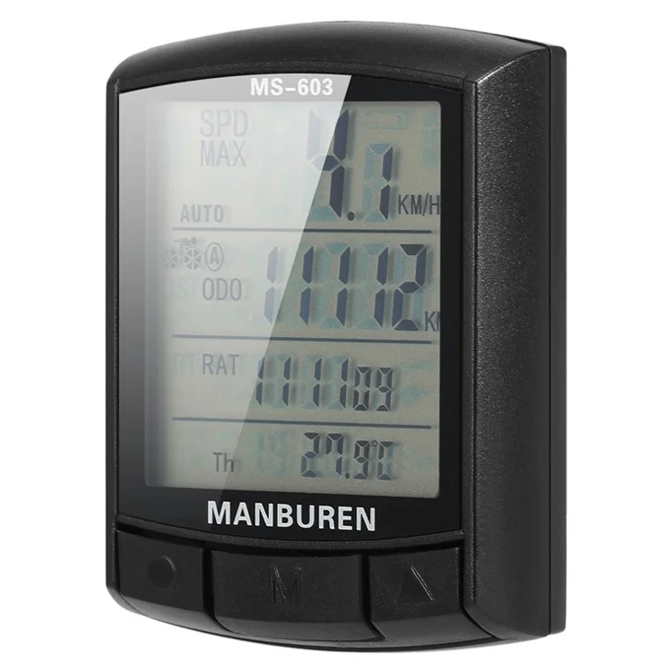 Accurate Bike Computer Bike Speedmeter Odometer MTB Road Bike Computer Stopwatch - Wireless