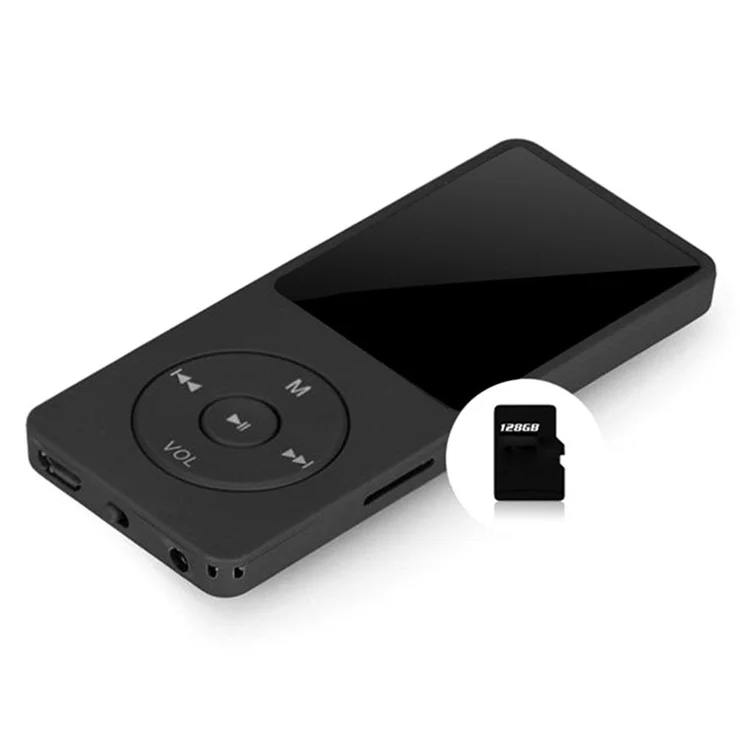 MP3/MP4 Player Music Player 1.8'' Screen MP3 Music Player with FM Radio Voice Recorde for Kids Adult - Blue