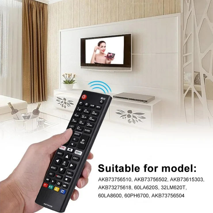 Telecomando Sostitutivo Per LG Smart TV - Modello AKB75095308, Universale, Nessuna Programmazione