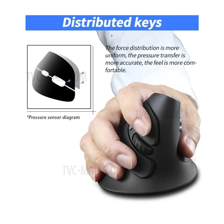 ZELOTES F-17 2.4GHz Wireless Gaming Mouse 6 Keys 3 Adjustable DPI Ergonomic Optical Mice