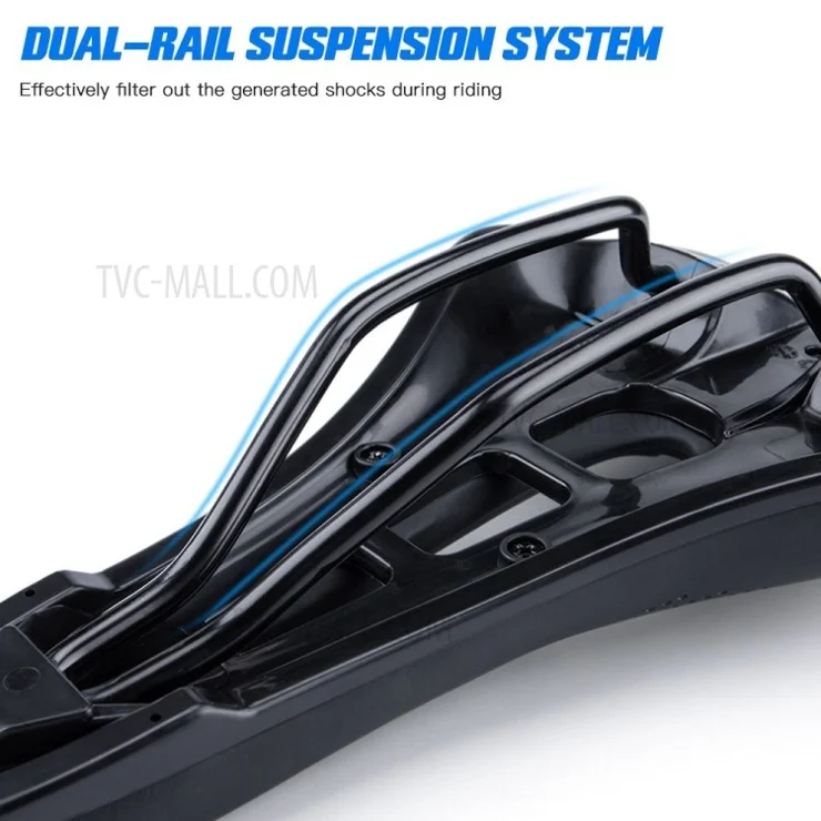 Exercise Bike Seat Cushion Shock Absorbing Replacement Padded Hollow Design Bicycle Saddle