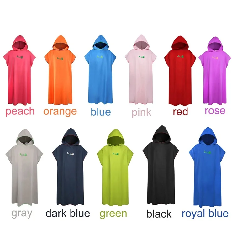 Treer Poncho Serviette De Plage, La Vie MarineSéchage Rapide