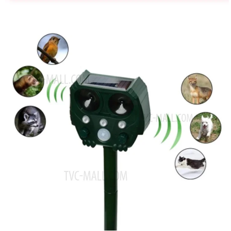 USB Outdoor Waterproof Animal Driving Device Mouse Expeller Solar Energy Repeller Frighten Animal Machine