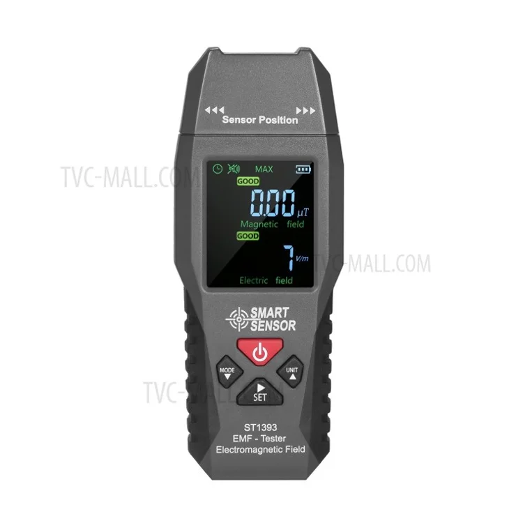 SMART SENSOR ST1393 EMF Meter Electromagnetic Field EMF Detector Handheld Mini Digital LCD Radiation Tester