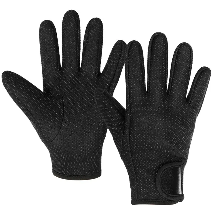 1.5mm Neoprene Diving Gloves Women Men Anti-slip Snorkeling Gloves for Swimming Surfing Sailing Kayaking - XL