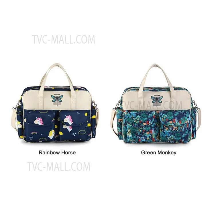 Baby Diaper Bag Backpack Tote Purse Satchel Diaper Messenger Multifunction Nappy Bag for Mom - Type: 1