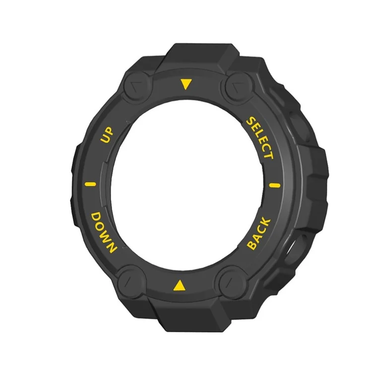 Soft TPU Smart Watch Shell Frame Protective Case Cover for Huami Amazfit T-Rex Pro - Style 4