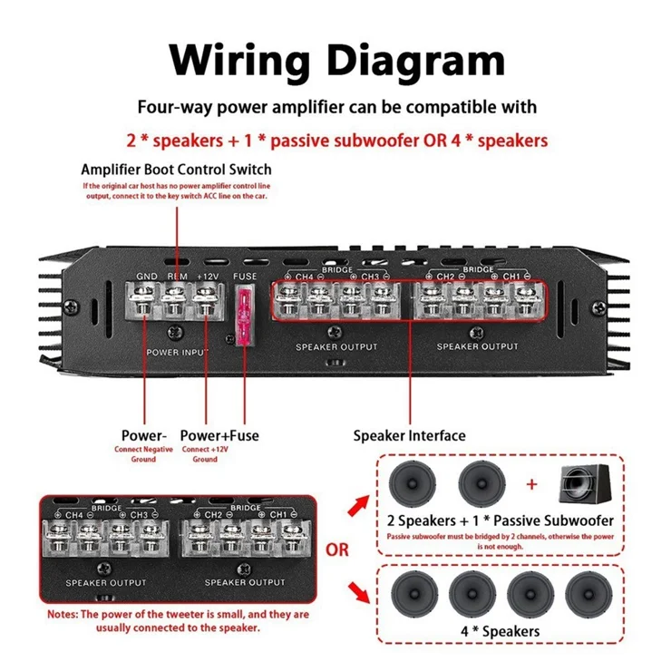 CTC M668 4-channel Class AB Amp From Toshiba Elektor Magazine