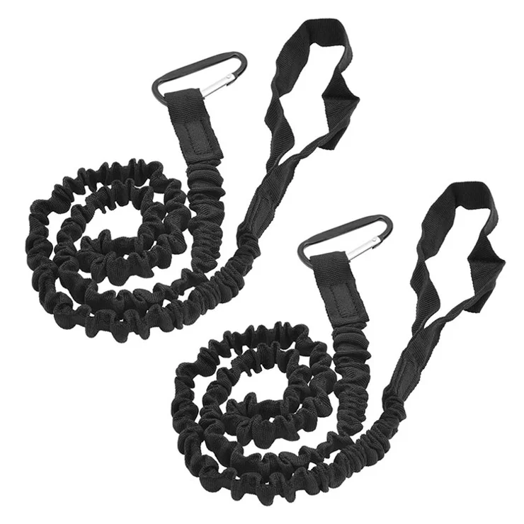 2 Attaches élastiques De Sécurité Pour Pagaie De Kayak - Leash Pratique Et Facile