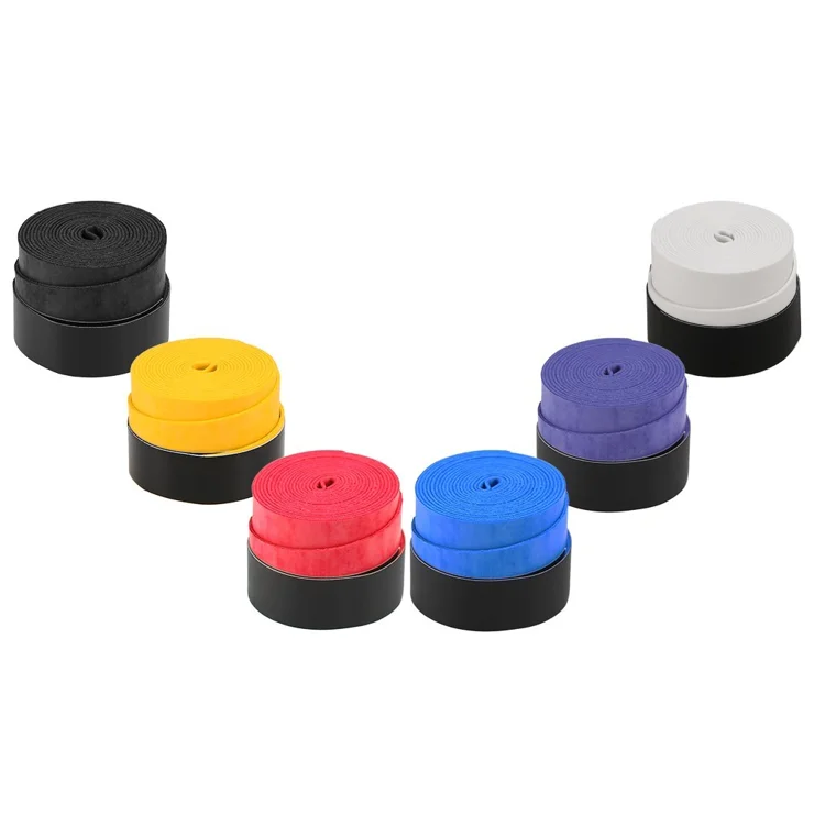 Lot De 10 Grips Raquette Tennis/Badminton – Bande Anti-Transpiration PU 110cm | Surgrip Absorbant Pour Meilleure Adhérence - 13
