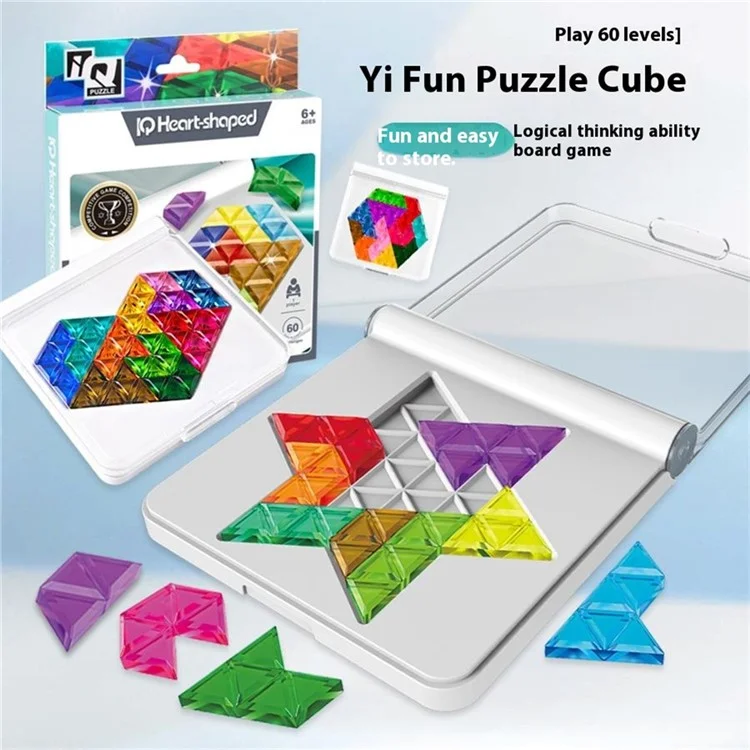 FJ929-37 Hexagon Building Blocks Sets Educational Learning DIY Puzzle for Toddlers Children Kids Gift