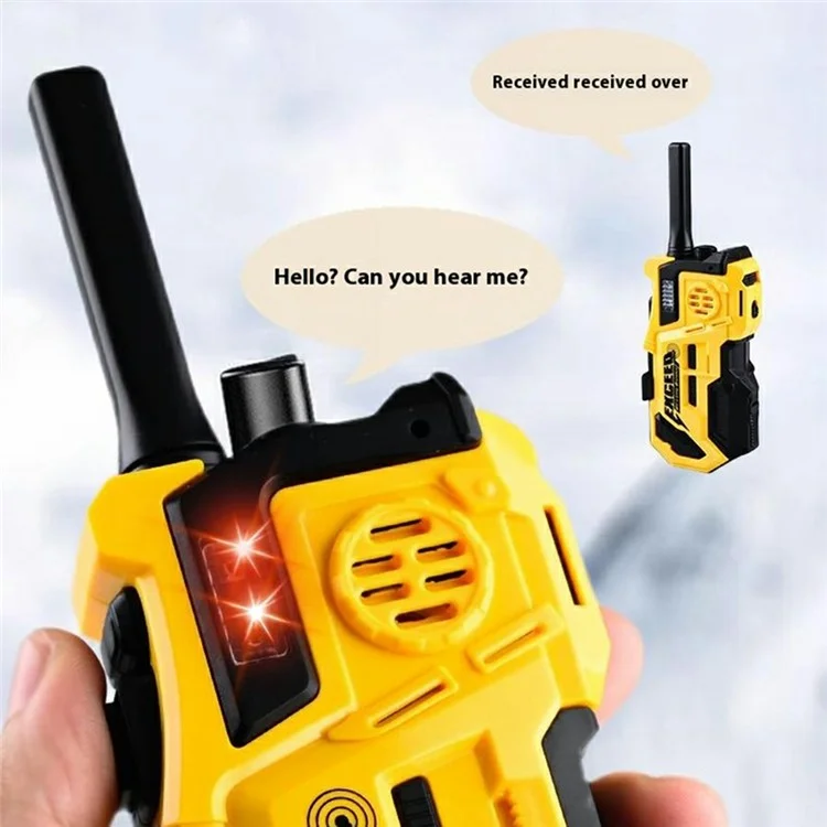 LZ079 2pcs / Set Mini Walkie Talkie Children Walkie Talkie Radio Outdoor Interphone -spielzeug