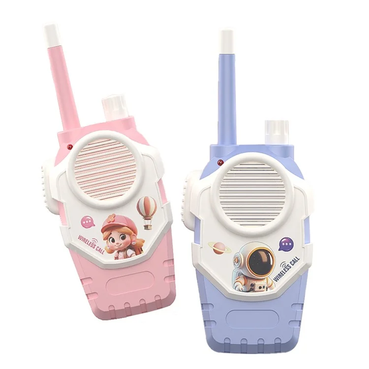 1 Pair Children Walkie Talkie Interphone Parent-Child Interactive Indoor Outdoor Play House Intercom Toy